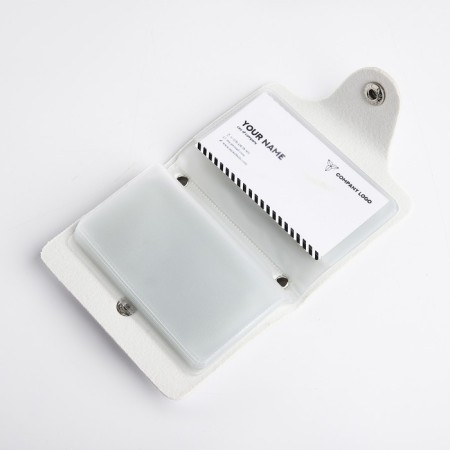 Businessman on the button, 20 cards, white color-3