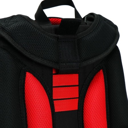 School backpack 38 x 30 x 16 cm, ergonomic back, Stavia "Cosmonaut", black-8
