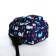 Set of a youth backpack from textiles, a shoper bag, blue color