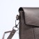Bag-clate on magnet, long belt, bronze color