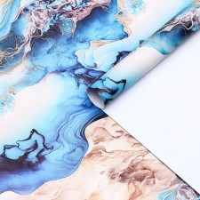 Paper packaging, glossy 