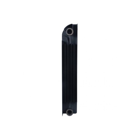 Bimetallic radiator Global Style Plus 500, 100 mm, 8 sections, black color-2