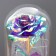 Nightlight "Color Flower" LED from batteries 3haaa 11x11x20 cm