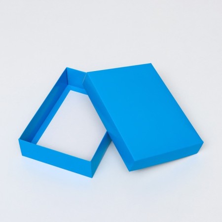 The box is folding, blue, 21 x 15 x 5 cm-3