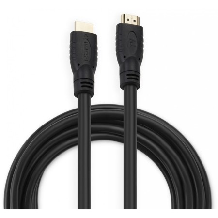 Buro HDMI 2.0 HDMI (M)/HDMI (M) 15m audio cable. gilding. Black (BHP HDMI 2.0- 107481-5