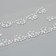 Sticker of rhinestone plastic "Color necklave" MIX 11.6x18 cm
