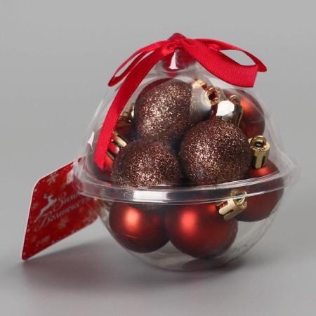 Set of balls plastic D-3 cm, 12 pcs "Sedar" grace,-2
