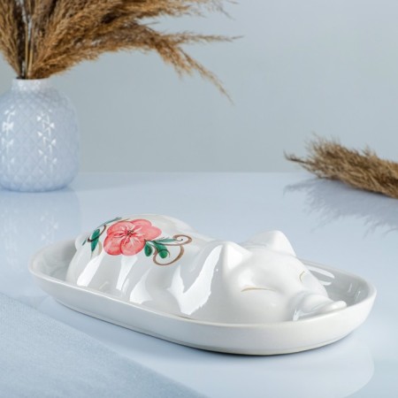 Set for filling No. 2, 2 subjects: dish+white shape