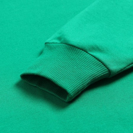 Women's costume (sweatshirt/pants), green color, size 50-8