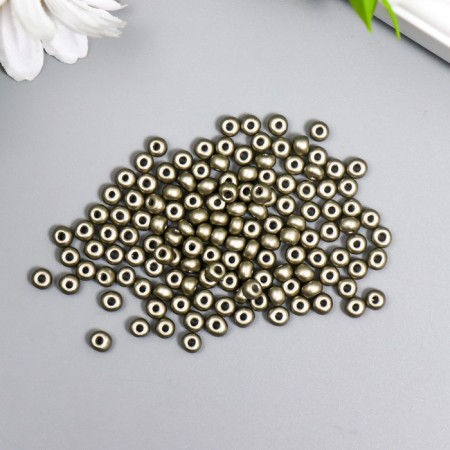 Glass beads 6/0 "metallic. Mountain echo" 10 g-1