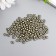Glass beads 6/0 "metallic. Mountain echo" 10 g