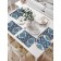 Set of napkins for setting the east pattern, rectangular, size 32x46 cm, 4 pcs