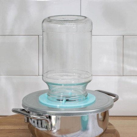 Conservation set: funnel, magnet, spatula, nozzle for sterilizer, color mix-2