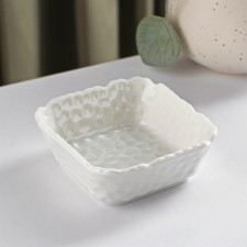 Ceramic “airiness” sauce, 90 ml, 8 × 3 cm, white color