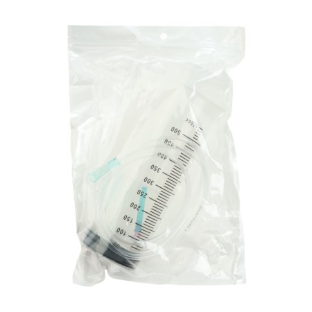 Technical syringe for pumping fluid, 500 ml, tube 100 cm-5