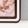Photo frame LHDF "Home" 46x51 in 8 photos 10x15 cm, col. White/Wenge (plastic screen)