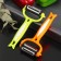 Vegetable cleaning of the shares "Trident", 15 cm, 3 blades, color mix