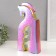 Souvenir Ceramics "True Horse" Green Chameleon 4.8x14.5x29 cm