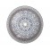 Sink "Marrakesh" 1008, d = 405 mm, without overflow, without opening for the mixer, white