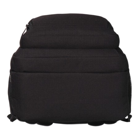 School backpack, 39 x 30 x 20 cm, Grizzly, ergonomic back, + keychain, black-6
