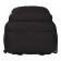 School backpack, 39 x 30 x 20 cm, Grizzly, ergonomic back, + keychain, black