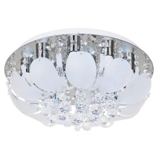 Economic Service chandelier 1024300/13 13XE27, 40W LED backlight with troops chrome 48x48x27 cm