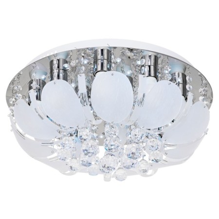 Economic Service chandelier 1024300/13 13XE27, 40W LED backlight with troops chrome 48x48x27 cm