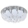 Economic Service chandelier 1024300/13 13XE27, 40W LED backlight with troops chrome 48x48x27 cm