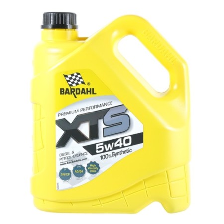 Motor oil Bardahl 5W-40 XTS A3/B4, API SN/CF 36892, synthetics, 4 liters