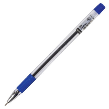 Ballic handle 0.7 mm, Brauberg max-oil, with rubber emphasis, blue ink, oil base-4