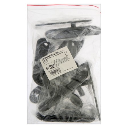 Tundra bracket for mounting cables 4.5 cm, stainless steel. steel-4
