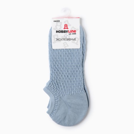 Women's socks, blue color, size 36-40-2
