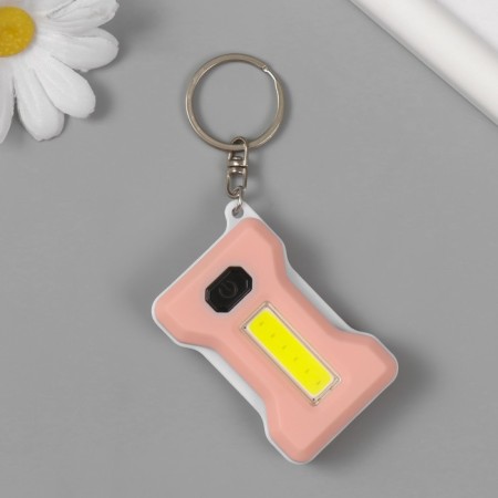 Light light on the ring "Direct pink" shines, flashes, aaah2 pcs 3.7x5.2x1.5 cm-1
