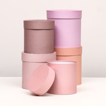 A set of hats 5 in 1 “Cream”, 20 × 19.5, 15 x 15 cm-1