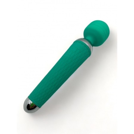 Massage vibrator, 16 modes, 20 x 4 cm, mint-1