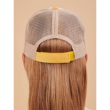 Chipling cap, size 53-54, yellow color-1