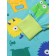Pajamas for the boy "monsters", blue color, height 104