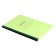 Book of accounting, 96 sheets, cardboard cover 7B, newspaper block, line, green color (imitation)