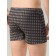Male panties, size XL, dark gray color