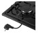 Hon surface Maunfeld Eghe.64.3sts-Eb/G, gas, 4 burners, black