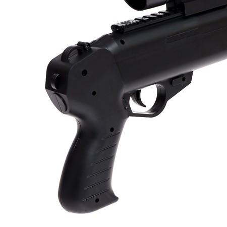 Pneumatic "hunter" shotgun, with a laser-7
