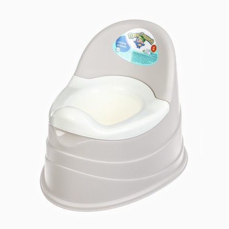 Children's pot, removable bowl, beige color-8