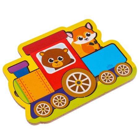 Puzzle "train" for the smallest-2