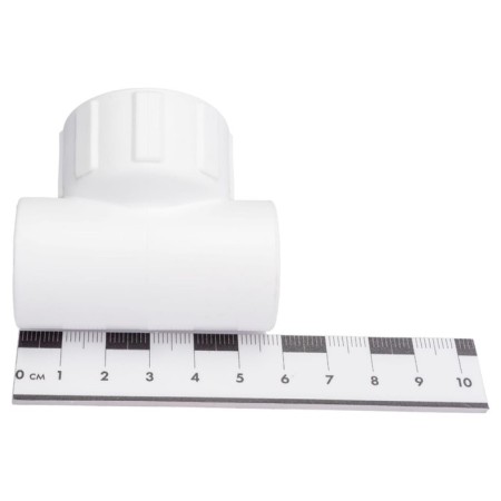 The Politekus tee, polypropylene, d = 20 mm x 3/4 ", internal thread-4