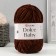 Yarn "Dolce Baby" 100% micropoliester 85m/50 g (775 chocolate)