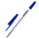 Ballic handle 0.7 mm, blue rod, transparent body with a blue cap