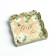 Cookie box, confectionery packaging with PVC lid, "bee", 13 x 13 x 3 cm