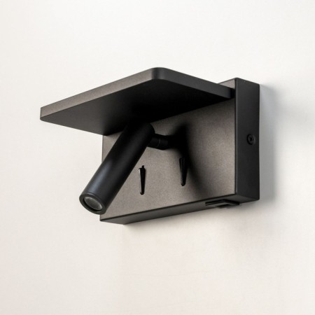 Sconces with the Citilux "Descart" CL704371 18.5x10 cm, 2x3W, LED, Black Color Black-6