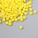 Glass beads 6/0 "lemon" 15 g