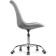 Computer chair Kolin metal/velor, chrome/gray 49x56x79 cm